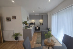open plan living space 