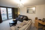 Living Area, Gateshead Quays Serviced Apartment, Newcastle