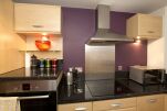 Kitchen, Baltic Quays Serviced Apartments, Newcastle