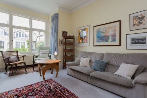 Living Room, Dyne Road Serviced Apartments, Kilburn, London