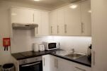 Kitchen, Bowman's Mew Serviced Apartments, Islington, London