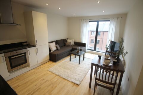 The Chandlers Serviced Apartments in Leeds, Living Area
