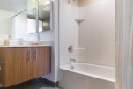 Bathroom, Cielo Serviced Apartments, Seattle, Washington