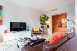 Living Area, The Panoramic Serviced Apartment, Westminster, London