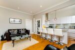 Living Area, Fulham Road Serviced Apartment, Fulham, London
