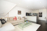 Living Area, Augustas Lane Serviced Apartment, Islington, London