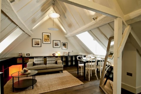 Living Room, College Hill Serviced Apartments, The City of London