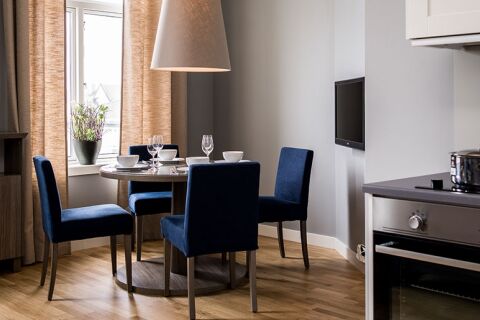 Dining Area, Oscar Gate Serviced Apartments, Oslo