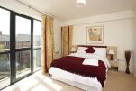 Bedroom, The Millhouse Serviced Apartments, Derby