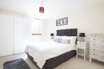 Bedroom, Vizion Serviced Apartments, Milton Keynes