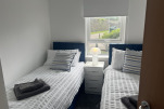 Bedroom 2 can also be kingsize or twin beds