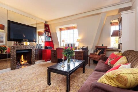 Living Area, Kings Road Serviced Apartment, Chelsea