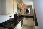 Kitchen, Herschel Heights Serviced Accommodation, Bath