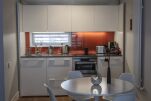 Kitchen, The Quad Serviced Apartment, Leicester