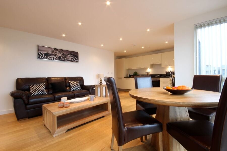 Living Room, Lexington Serviced Apartments, Slough