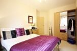 Bedroom, Barkham Mews Serviced Apartments, Reading