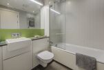 Bathroom, Arcus Serviced Apartment, Leicester