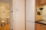 Kitchen and Bathroom, Upper Tachbrook Street Serviced Apartments, Pimlico, London