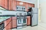 Kitchen, AtWater Serviced Apartments, Chicago