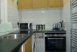 Kitchen, Regent Studio Serviced Apartments, Leamington Spa