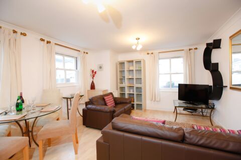 Living Area, Packington Place Serviced Apartment, Leamington Spa