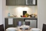 Kitchen, Saint Cyprien Serviced Apartments, Toulouse