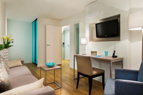 Living Area, Wilson Toulouse Serviced Apartments, Toulouse