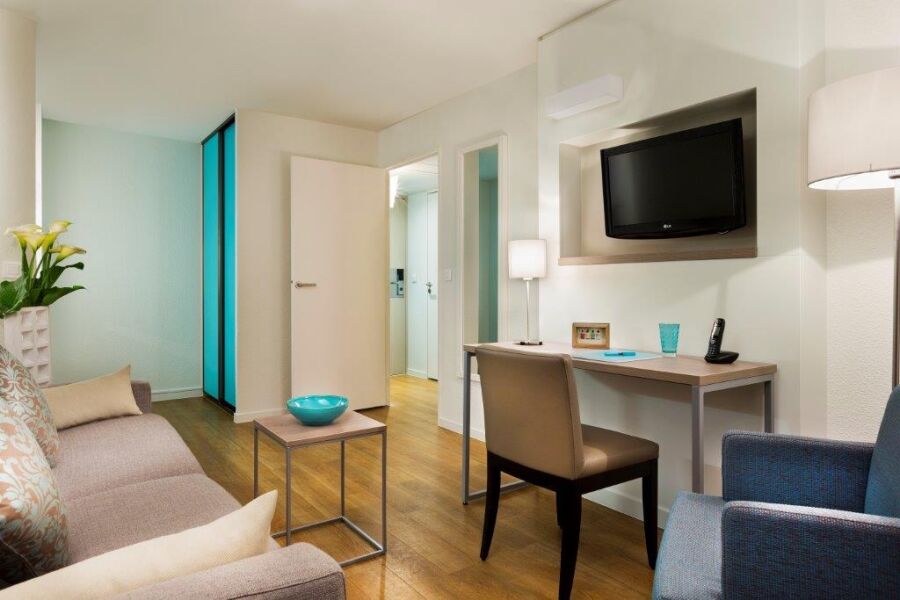 Living Area, Wilson Toulouse Serviced Apartments, Toulouse