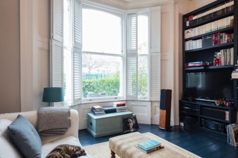 Living Area, Stapleton Hall Serviced Apartment, London