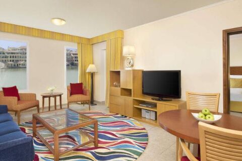 Living Area, Green Community Serviced Apartments, Dubai