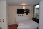 Bedroom, The Hub Serviced Apartments, Milton Keynes