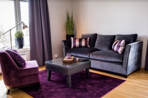 Living Room, Underhaugsveien Serviced Apartments, Oslo