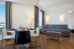 Living Area, Richard Lenoir Serviced Apartments, Paris