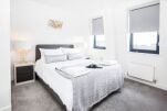 Bedroom, Platform Serviced Apartment, Bedford