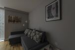 Living Area, The Bar Serviced Apartment, Leicester
