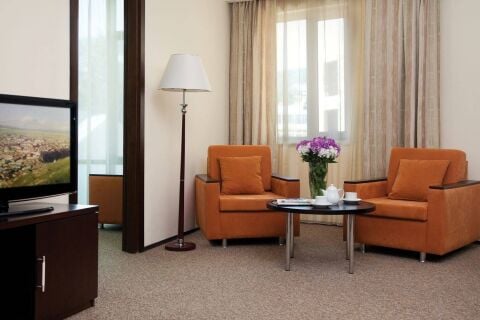 Living Area, City Centre Serviced Apartments, Tbilisi