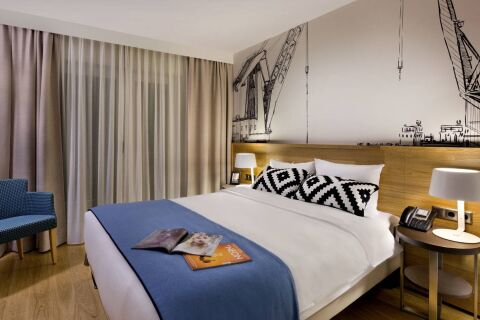 Bedroom, Michel Serviced Apartments, Hamburg