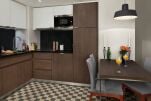 Kitchen, Michel Serviced Apartments, Hamburg
