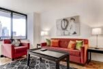 Living Area, Symphony House Serviced Apartments, New York