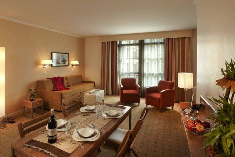 Living Area, Saint Germain des Pres Serviced Apartments, Paris