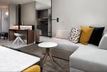 Living Area, Osloer Street Serviced Apartments, Frankfurt