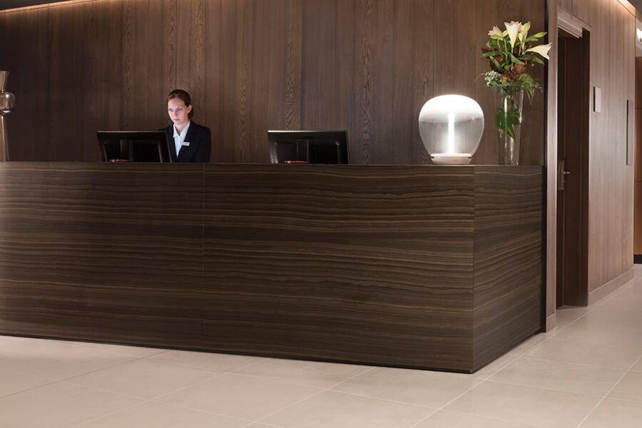 Reception, Osloer Street Serviced Apartments, Frankfurt