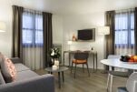 Living Area, Thomassin Serviced Apartments, Lyon