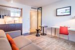 Kitchen and Living Area, Armee d'Afrique Serviced Apartments, Marseille
