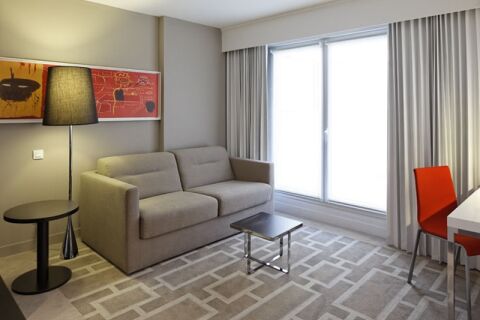 Living Area, Auguste Genin Serviced Apartments, Grenoble