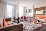 Living Area, La Villette Serviced Apartments, Paris