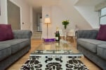 Living Area, Kings Road Serviced Apartments, Harrogate
