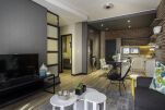 Living Area, Vantage Serviced Apartments, Johannesburg