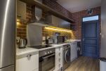 Kitchen, Vantage Serviced Apartments, Johannesburg