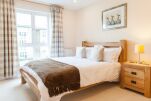 Bedroom, Longworth Avenue Serviced Apartments, Cambridge